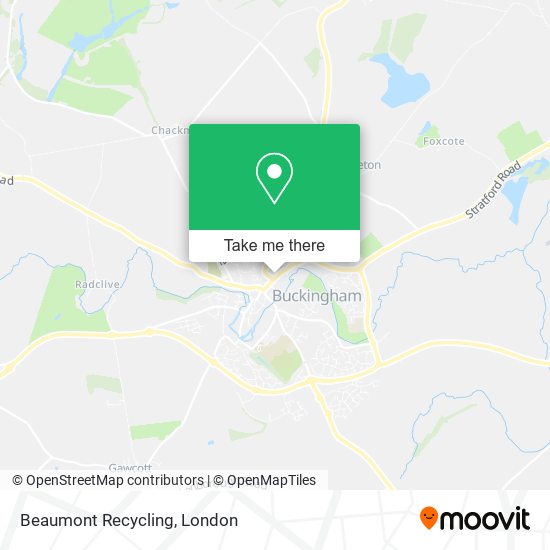 Beaumont Recycling map