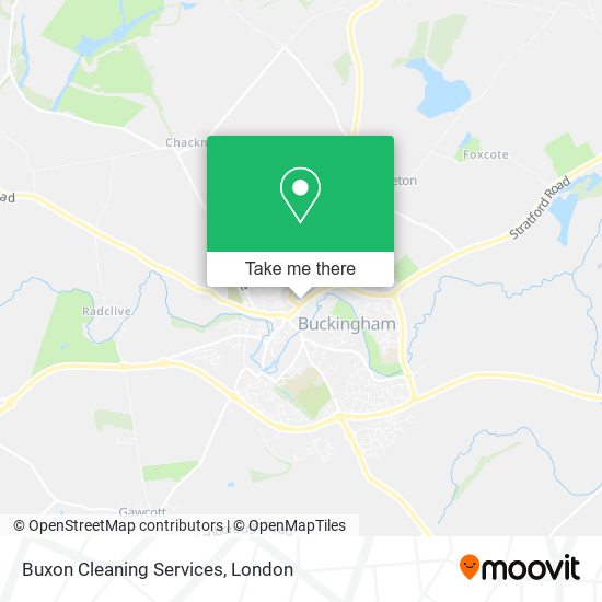 Buxon Cleaning Services map