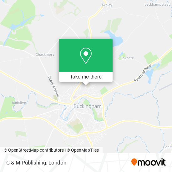 C & M Publishing map