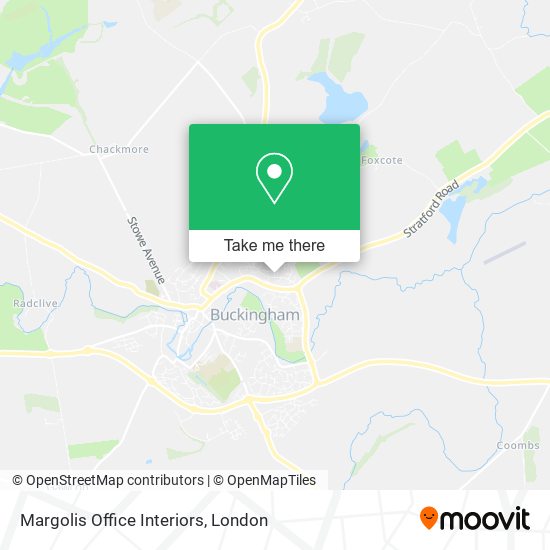 Margolis Office Interiors map