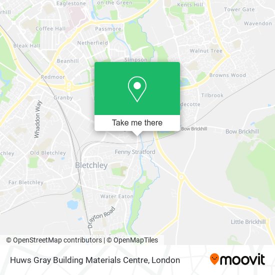 Huws Gray Building Materials Centre map