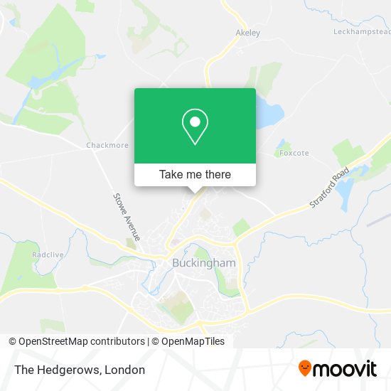 The Hedgerows map