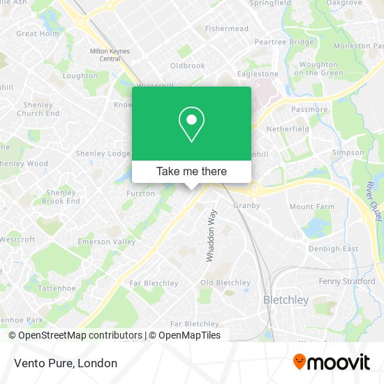 Vento Pure map