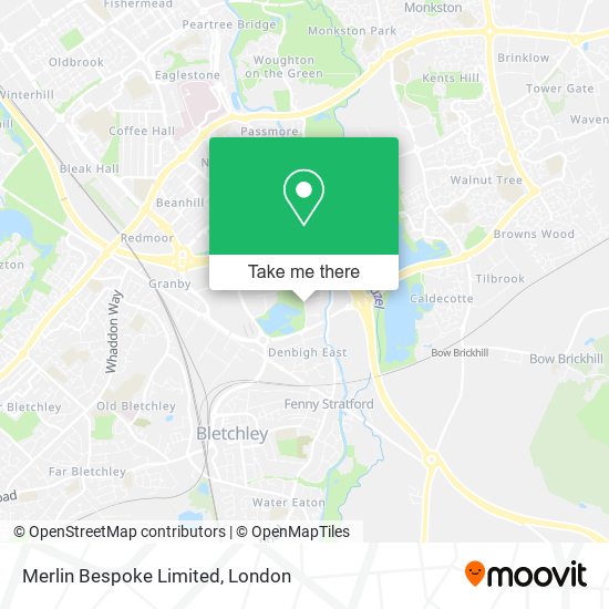 Merlin Bespoke Limited map