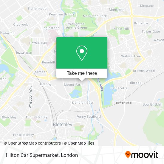 Hilton Car Supermarket map