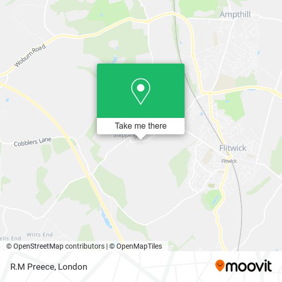 R.M Preece map