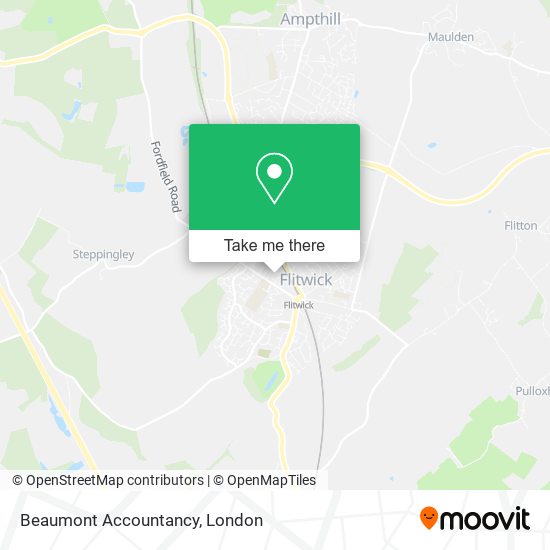 Beaumont Accountancy map