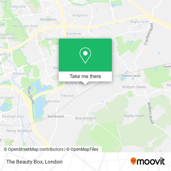 The Beauty Box map