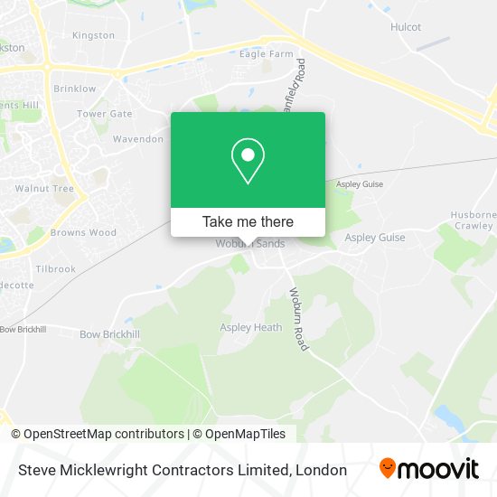 Steve Micklewright Contractors Limited map