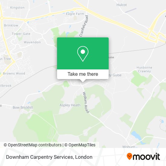 Downham Carpentry Services map