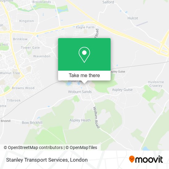 Stanley Transport Services map