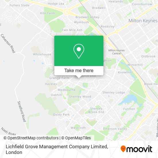 Lichfield Grove Management Company Limited map