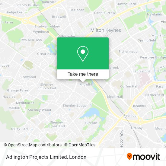 Adlington Projects Limited map