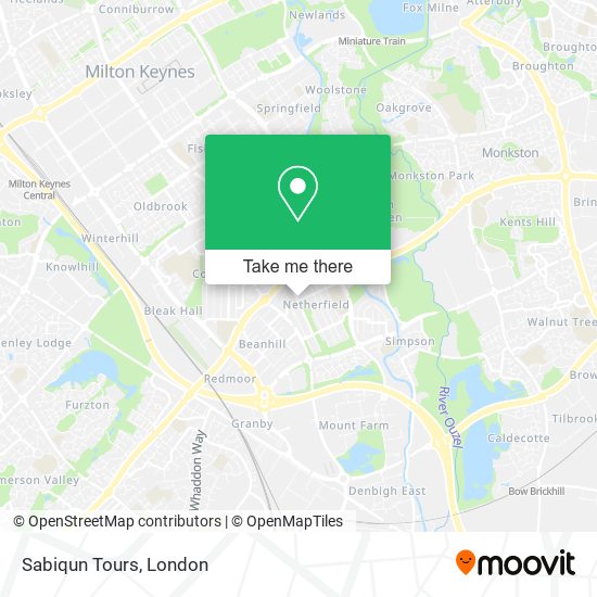 Sabiqun Tours map