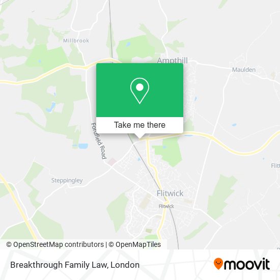 Breakthrough Family Law map