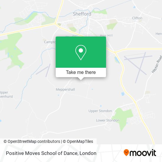 Positive Moves School of Dance map