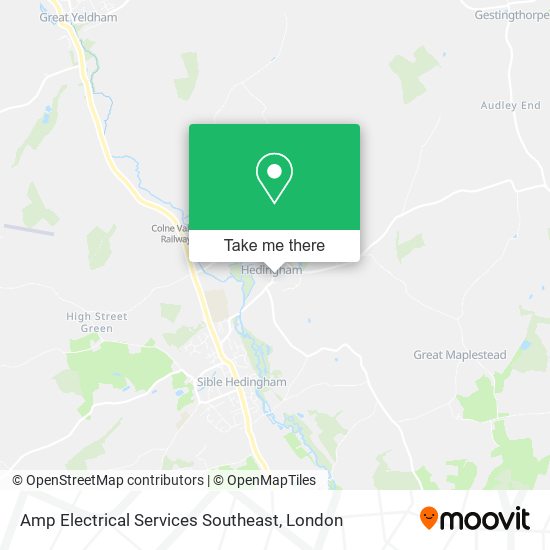 Amp Electrical Services Southeast map