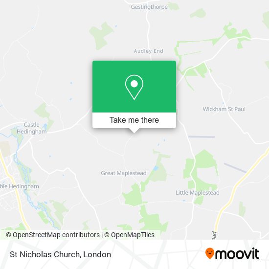 St Nicholas Church map