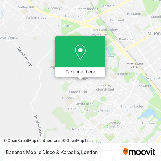 Bananas Mobile Disco & Karaoke map