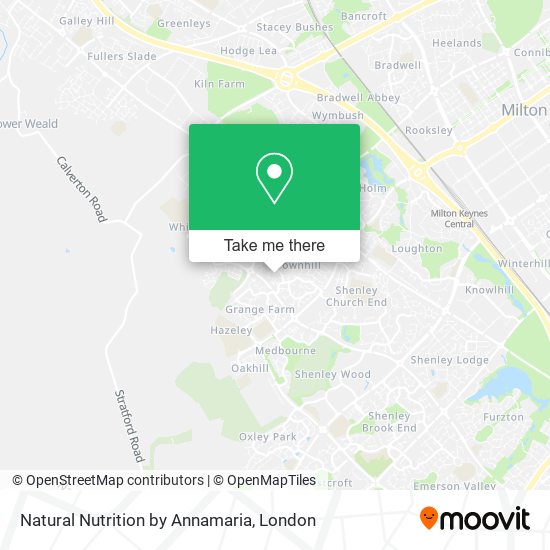 Natural Nutrition by Annamaria map