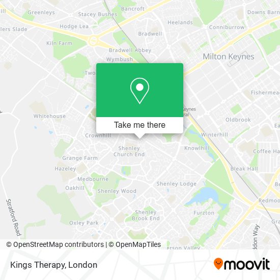 Kings Therapy map