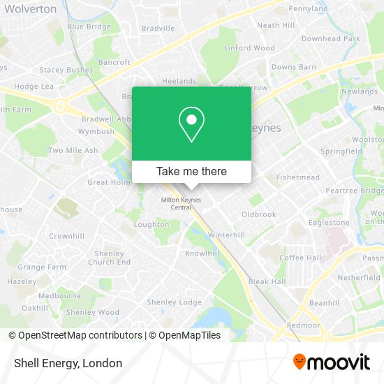 Shell Energy map