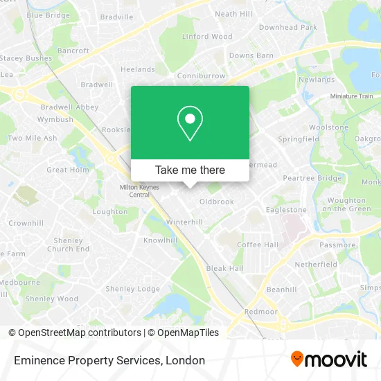 Eminence Property Services map
