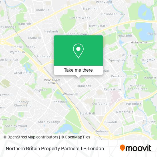 Northern Britain Property Partners LP map