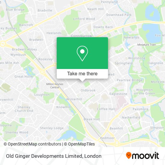 Old Ginger Developments Limited map