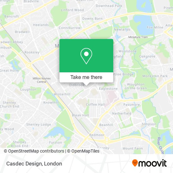 Casdec Design map