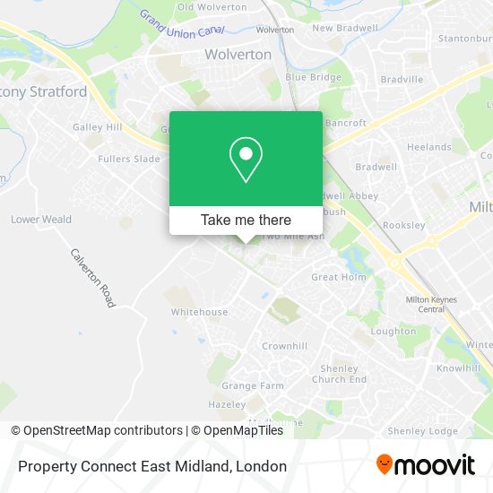 Property Connect East Midland map