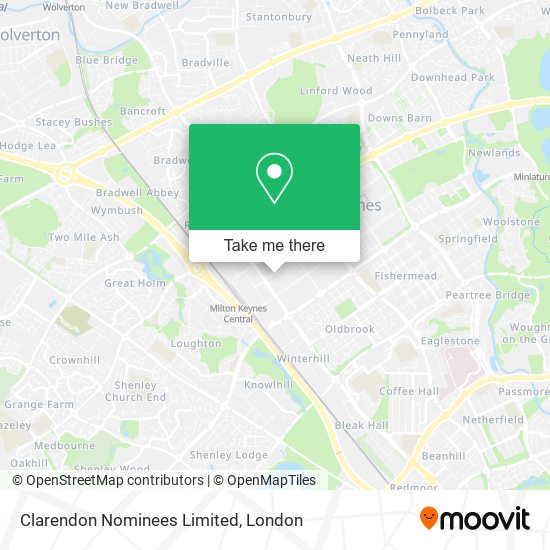 Clarendon Nominees Limited map