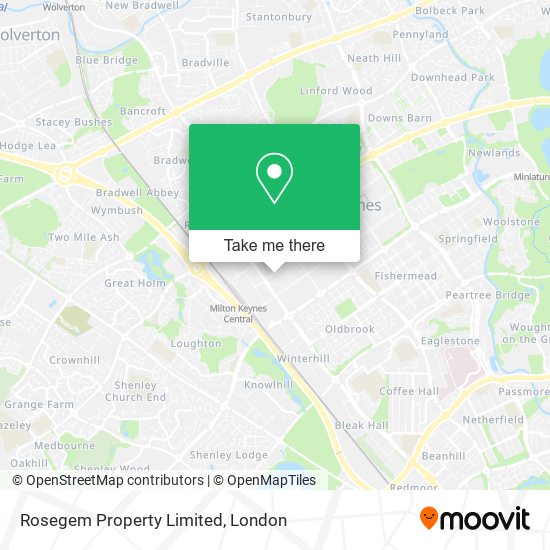 Rosegem Property Limited map