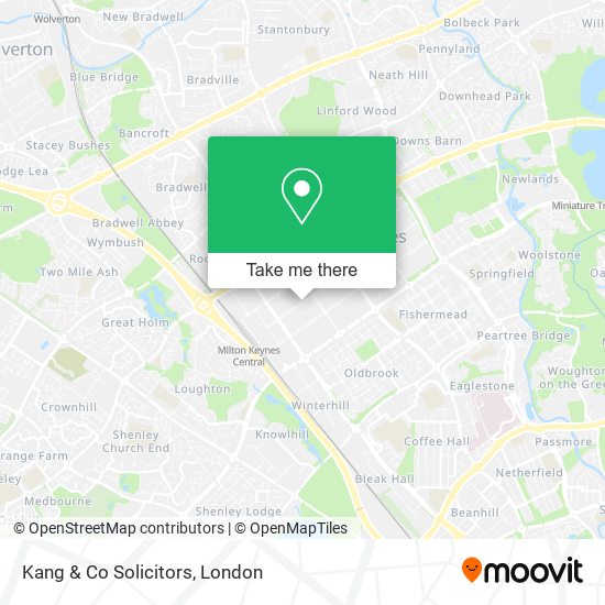 Kang & Co Solicitors map