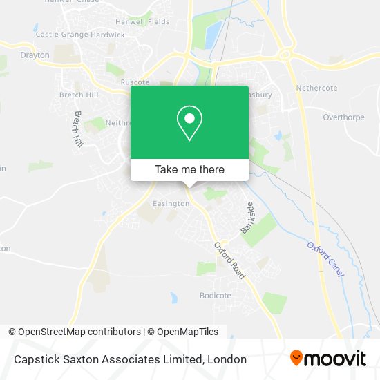Capstick Saxton Associates Limited map