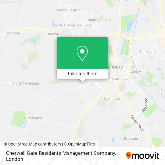 Cherwell Gate Residents Management Company map