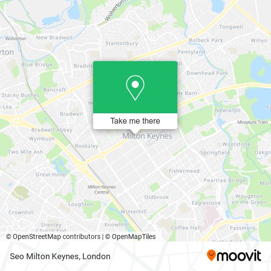 Seo Milton Keynes map