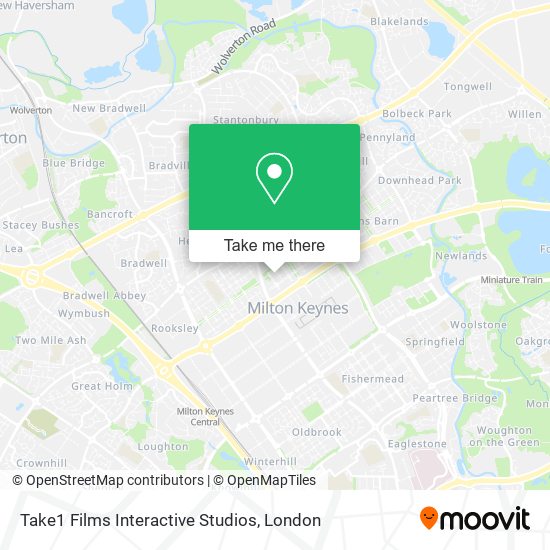 Take1 Films Interactive Studios map