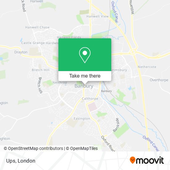 Ups map