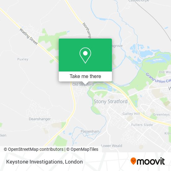 Keystone Investigations map