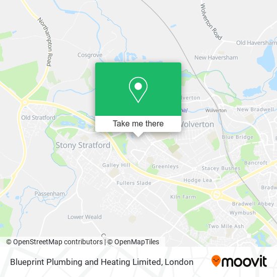 Blueprint Plumbing and Heating Limited map