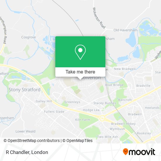 R Chandler map