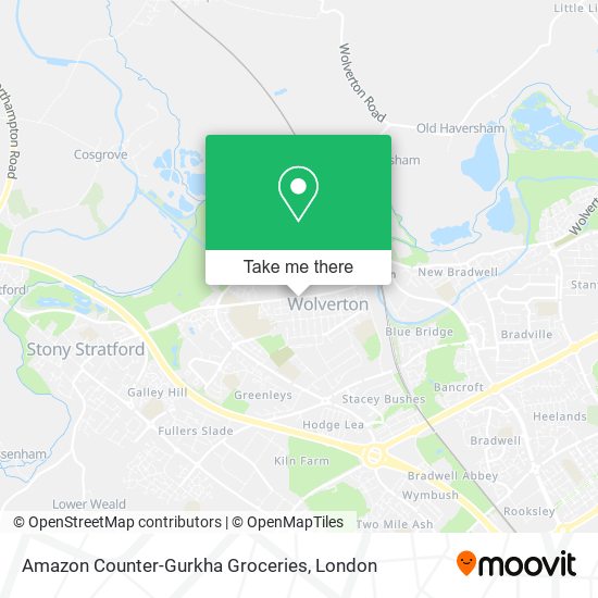 Amazon Counter-Gurkha Groceries map