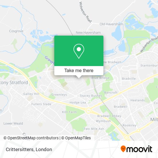 Crittersitters map
