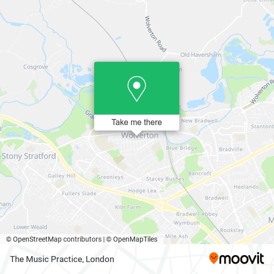 The Music Practice map