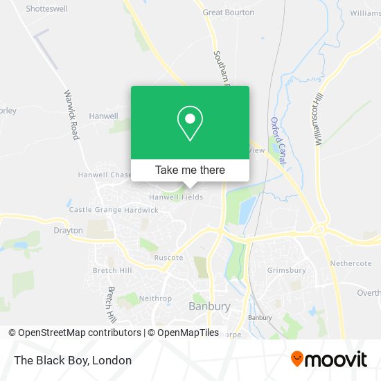 The Black Boy map