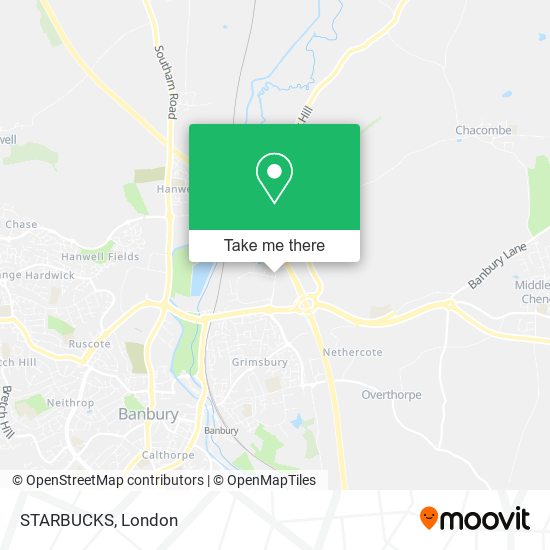 STARBUCKS map