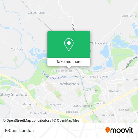 K-Cars map