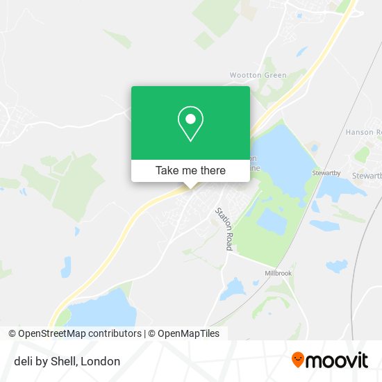 deli by Shell map
