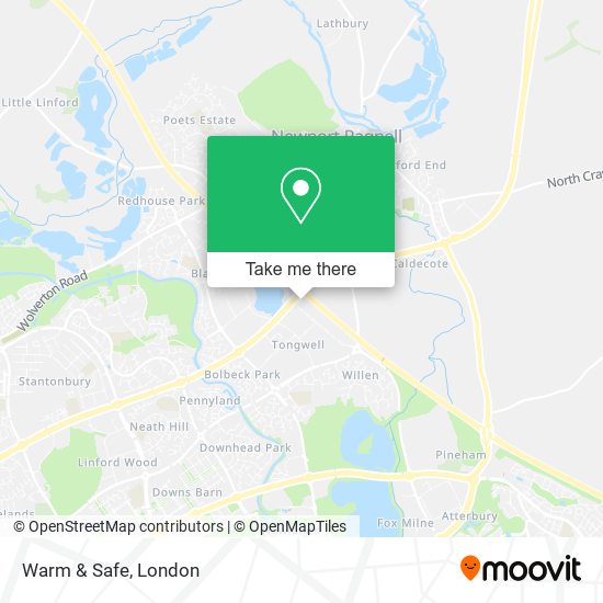 Warm & Safe map